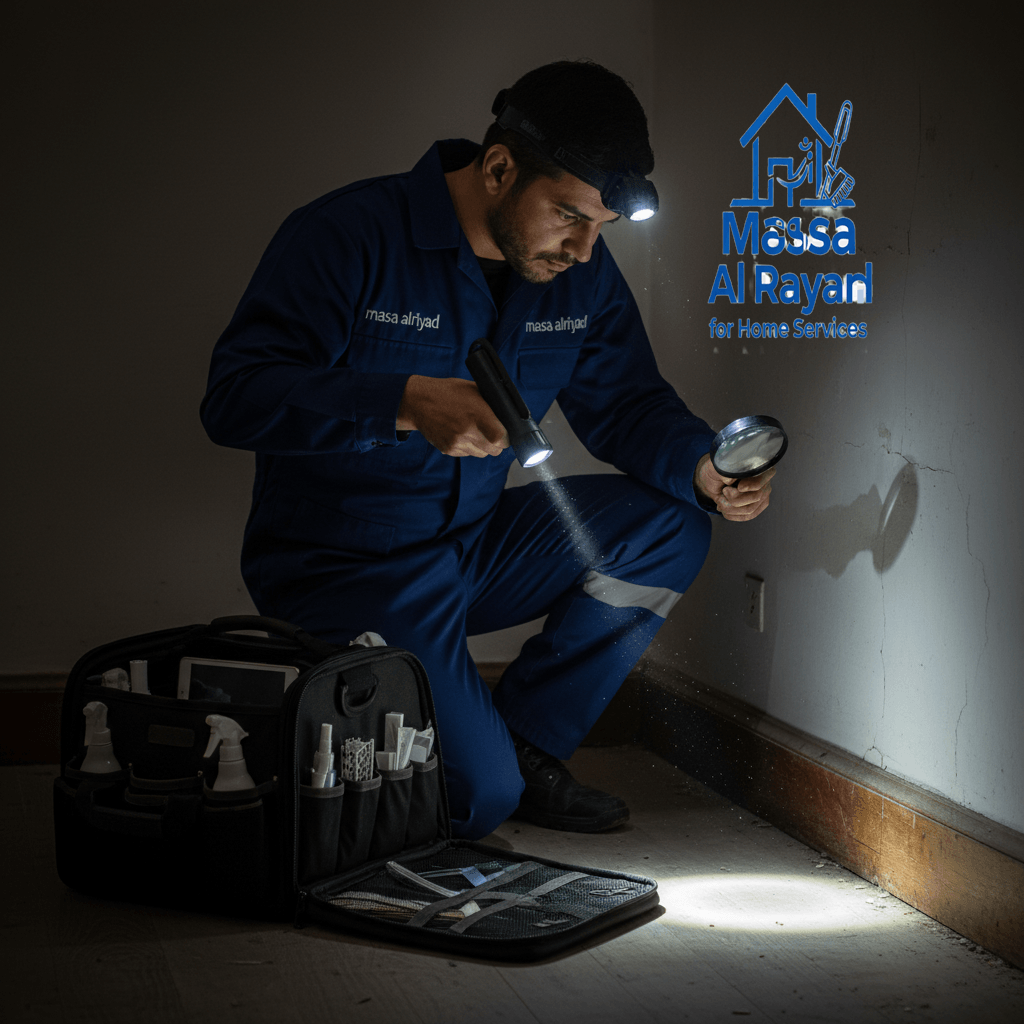 الكشف على النمل الأبيض