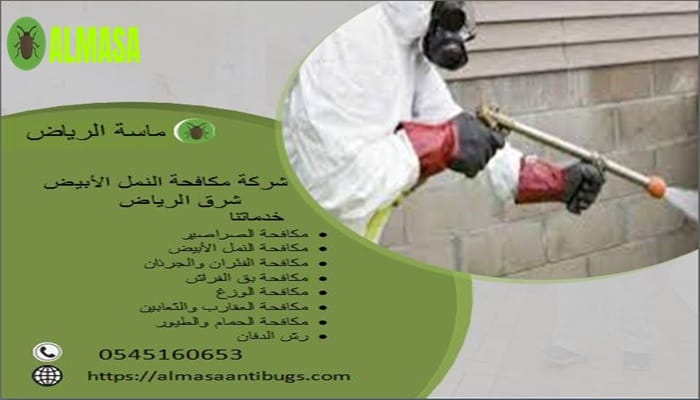 شركة مكافحة الأبيض شرق الرياض | 0545160653