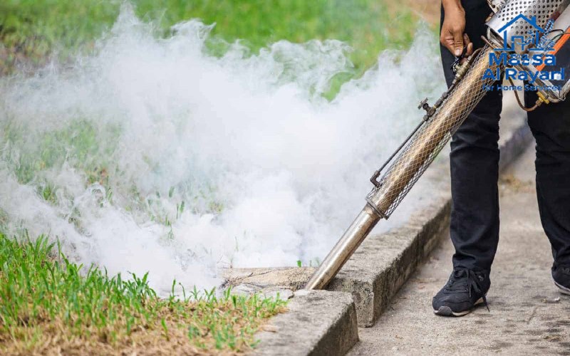 أفضل شركة رش مبيدات بالرياض - تقنية الضباب البارد الآمنة