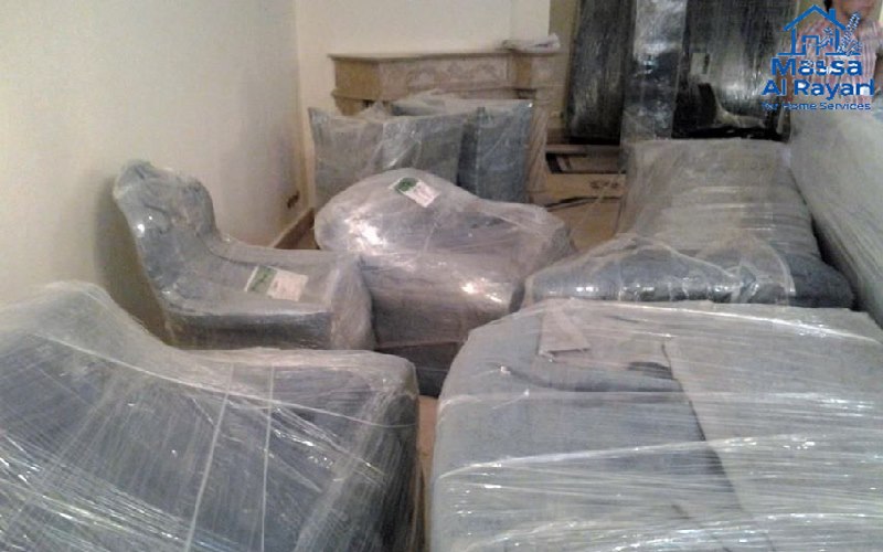 تغليف الأثاث بمواد عالية الجودة من شركة نقل عفش شرق الرياض