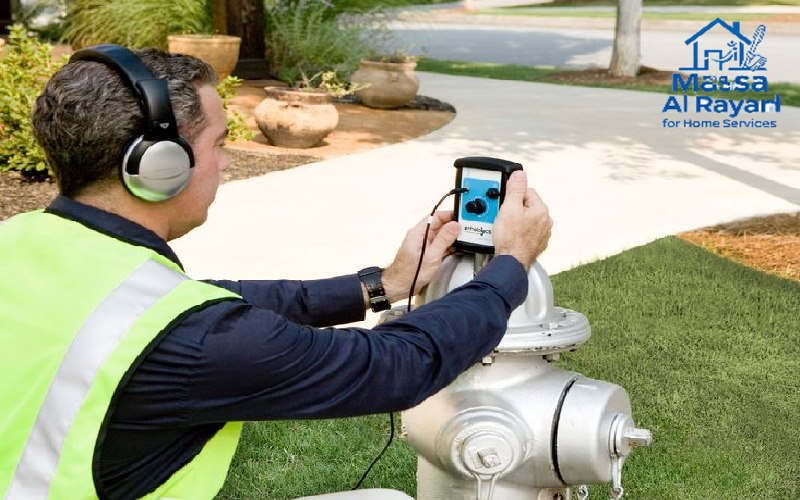 فحص دوري لجميع أنابيب المياه