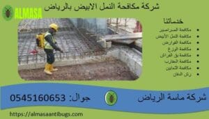 شركة مكافحة النمل الابيض بالرياض| 0545160653