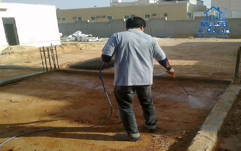 شركة مكافحة النمل الابيض بالرياض 6 اعمال مكافحة النمل الابيض قبل صبة النظافة