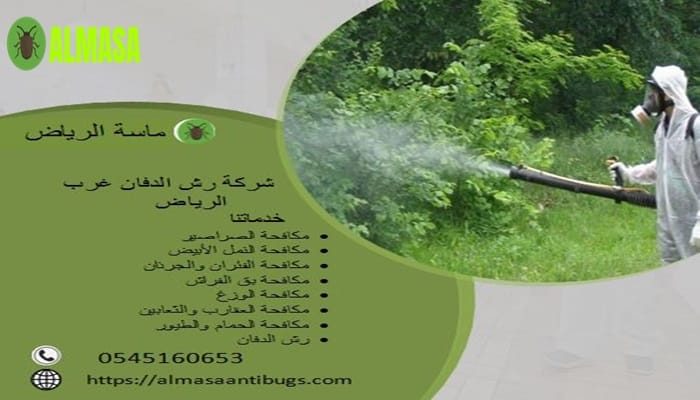 شركة رش الدفان غرب الرياض 0545160653