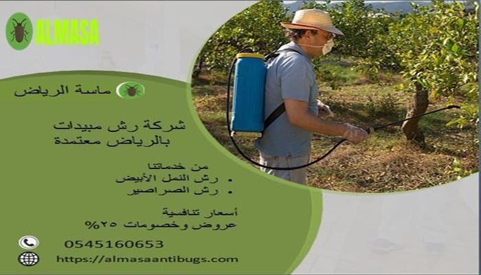 شركة رش مبيدات معتمدة بالرياض | 0545160653