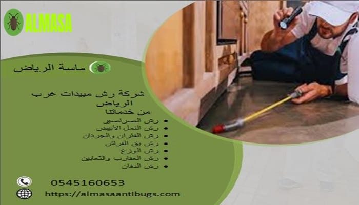 شركة رش مبيدات غرب الرياض | 0545160653