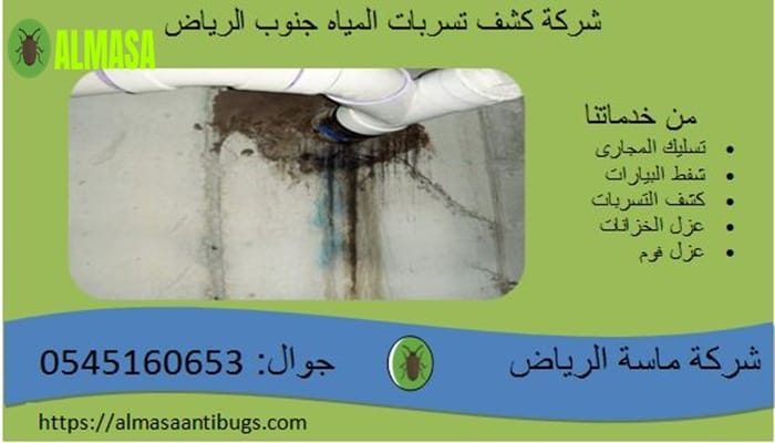 شركة كشف تسربات المياه جنوب الرياض | 0545160653 شركة كشف تسربات المياه جنوب الرياض | 0545160653