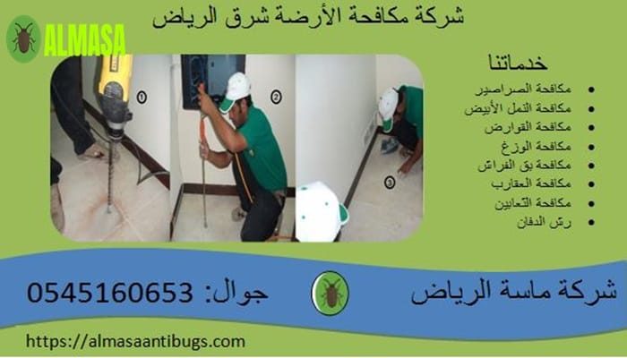 شركة مكافحة الأرضة شرق الرياض 0545160653