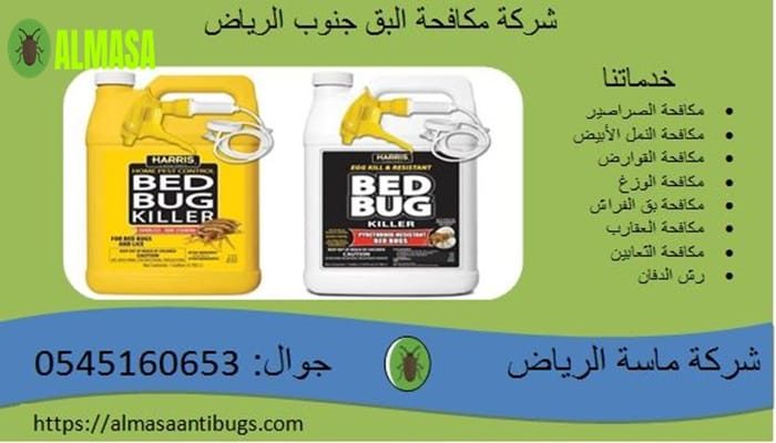 شركة مكافحة البق جنوب الرياض 0545160653