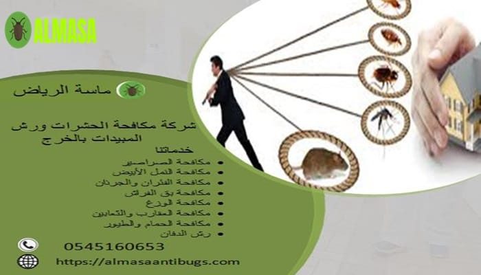 شركة مكافحة الحشرات بالخرج 0545160651