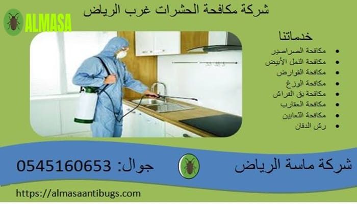 شركة مكافحة الحشرات غرب الرياض 0545160653