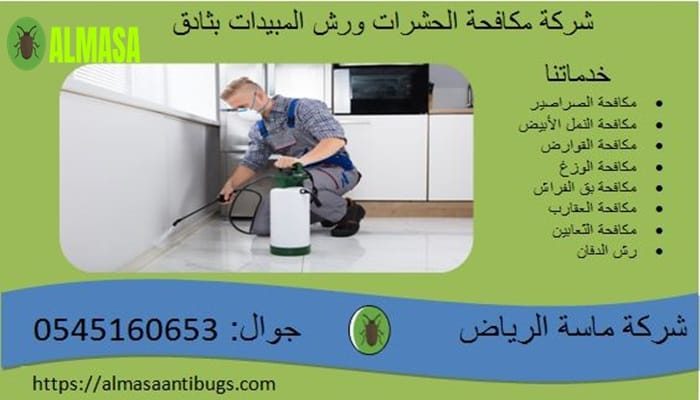 شركة مكافحة حشرات ورش مبيدات بثادق الرياض 0545160653 شركة مكافحة حشرات ورش مبيدات بثادق الرياض 0545160653